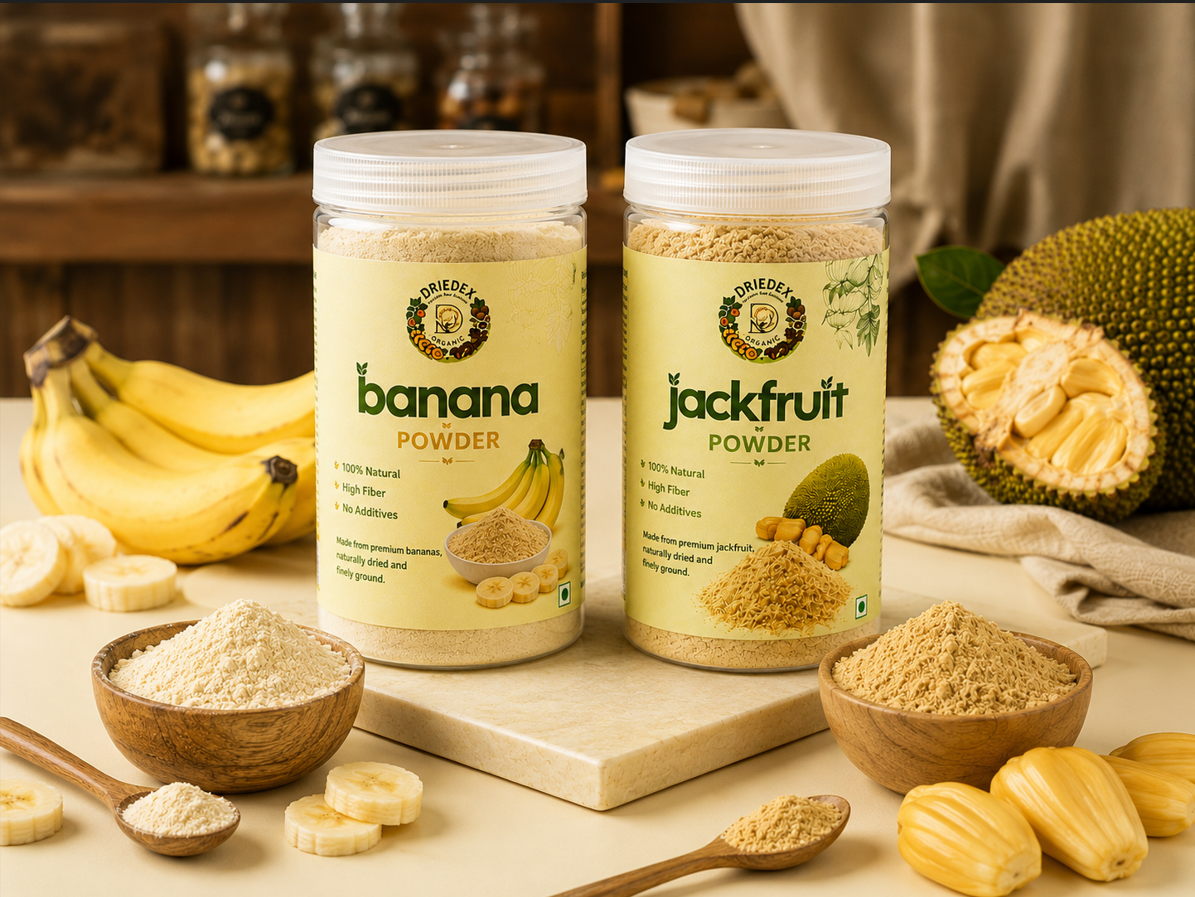 Banana powder and jackfruit powder Combo