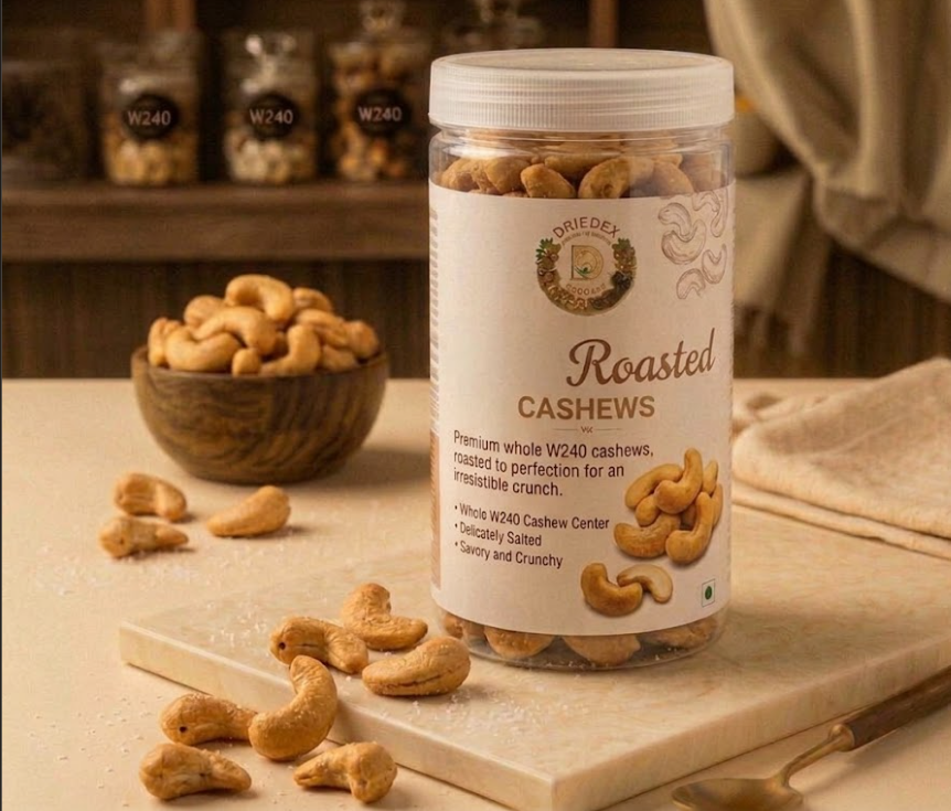Roasted cashews